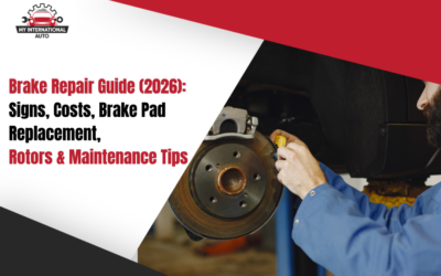 Brake Repair Guide (2026): Signs, Costs, Brake Pad Replacement, Rotors & Maintenance Tips