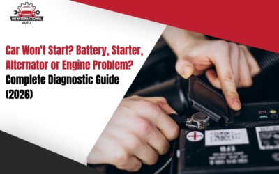Car Won’t Start? Battery, Starter, Alternator or Engine Problem? Complete Diagnostic Guide (2026)